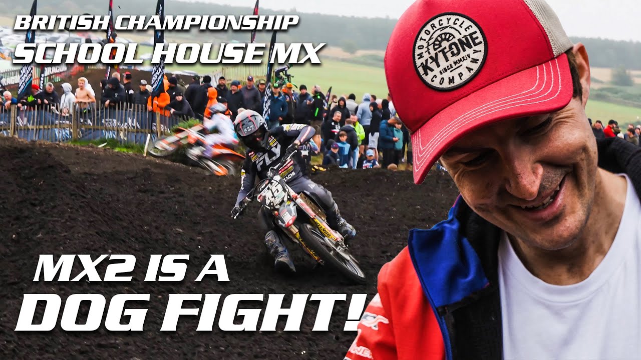 Battling at School House MX! | British Championship Penultimate Round