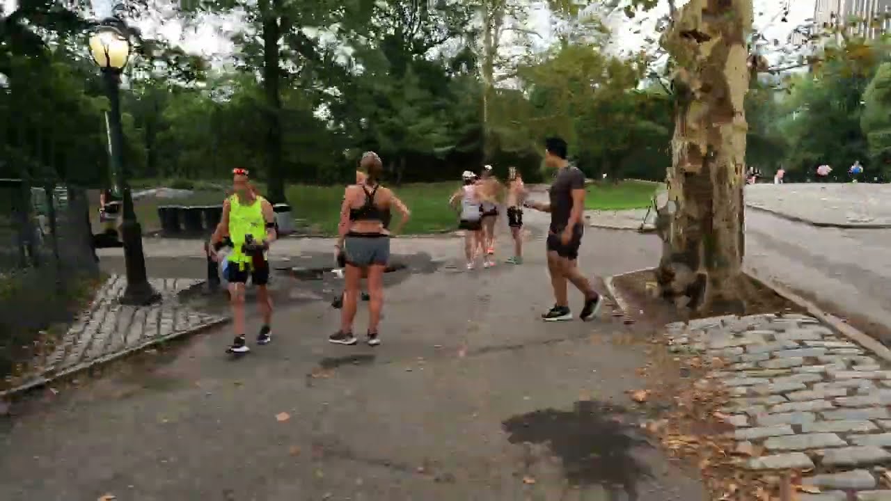 4k Central Park Timewarp Walk - Bethesda Fountain New York