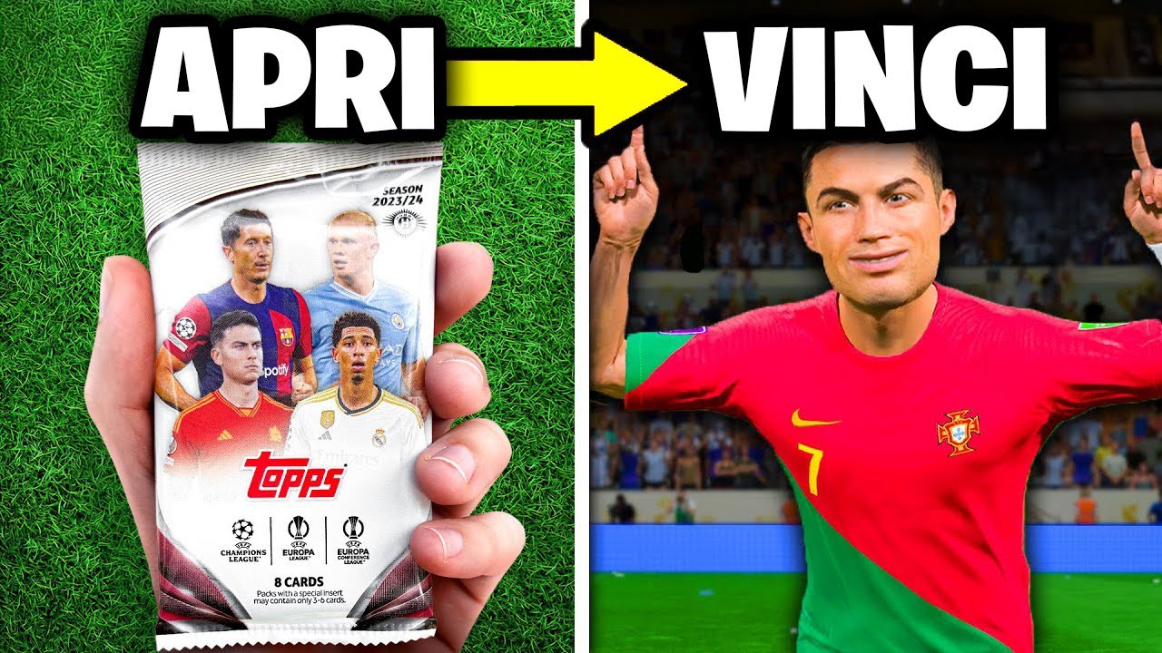 ⚽ 1 PACCHETTO = 1 CALCIATORE