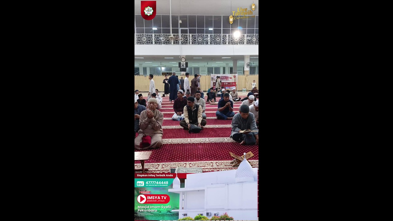 Tarawih Masjid Imsya | Imam Ustadz Fattah Islami Cordova, Lc.