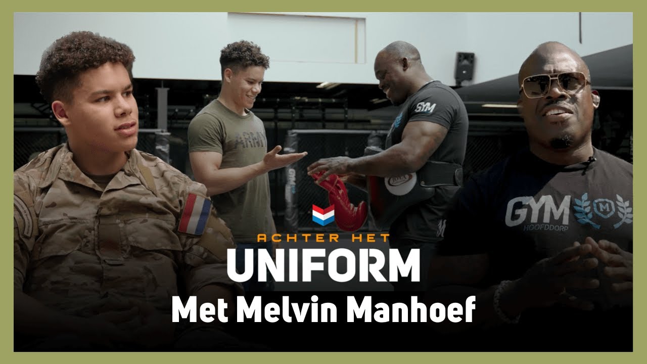 MELVIN MANHOEF test SOLDAAT in gym: 'Als moslim bij Defensie?' | Achter Het Uniform