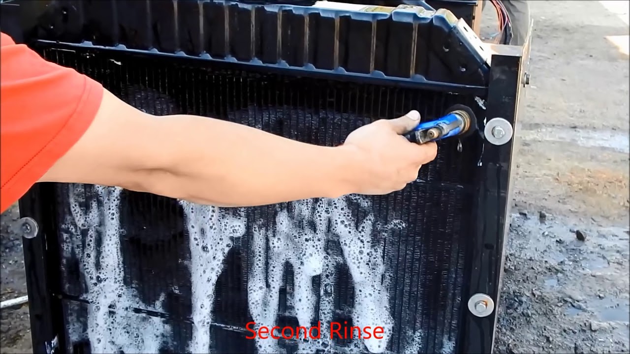 Dirty Radiator Cleaning Condensed