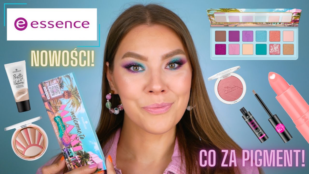 ESSENCE WELCOME TO MIAMI! 💜 Test i wspominki z mojej podr&oacute;ży do MIAMI! 🇺🇸 HITY I PORAŻKI!