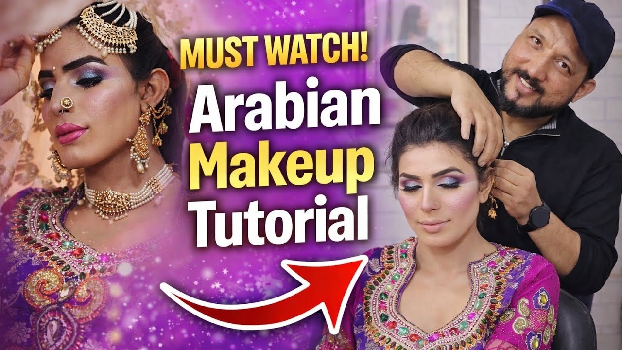 Arabic Makeup Tutorial 2026 | Viral Smokey Eye Look Step by Step