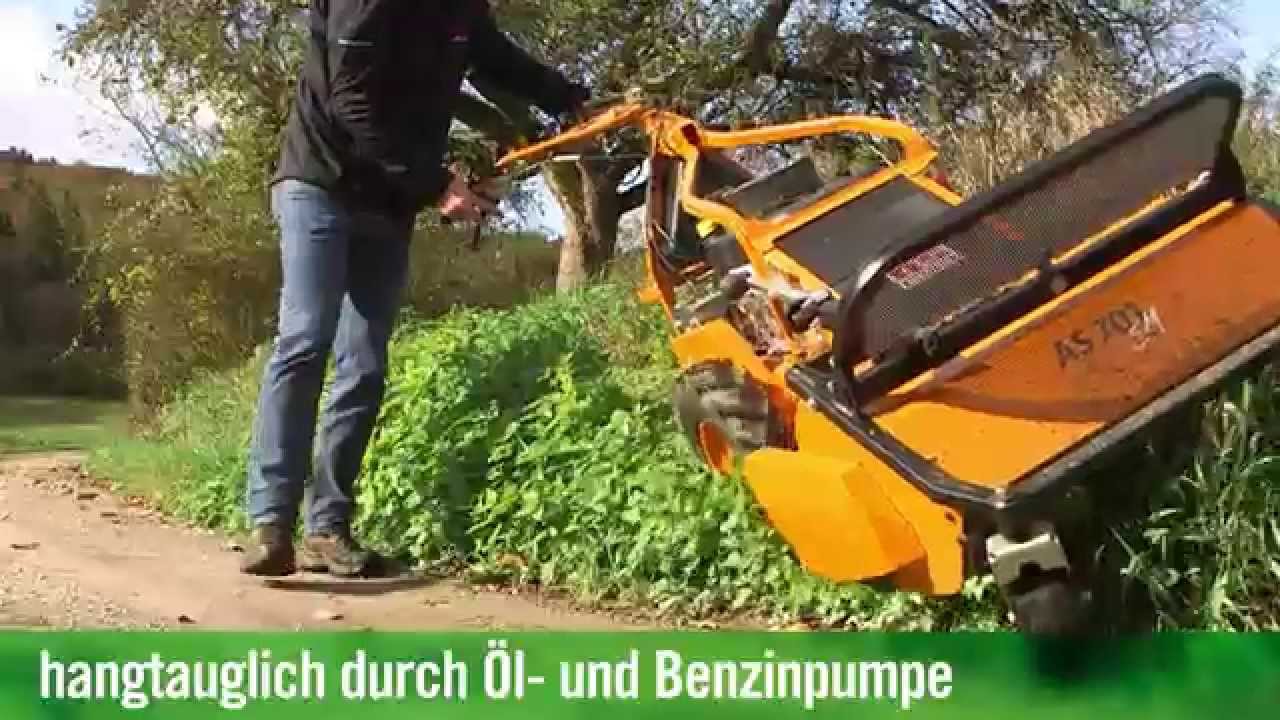 AS 701 Schlegelmäher in Aktion