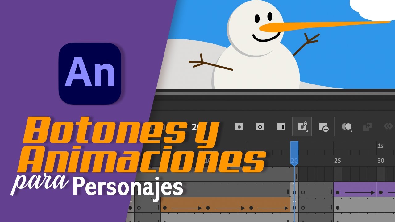 Creación de Botones con animación en Animate