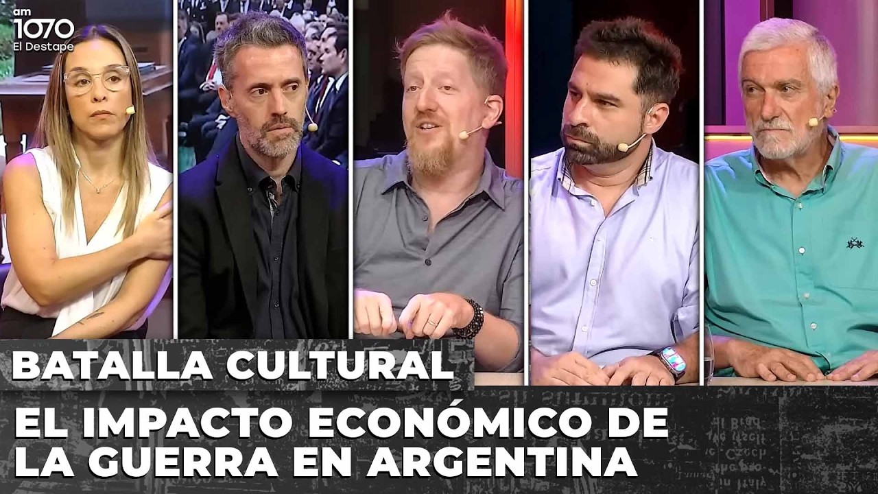 💥 EL IMPACTO ECONÓMICO DE LA GUERRA EN ARGENTINA | Mesa Debate de economistas en Batalla Cultural