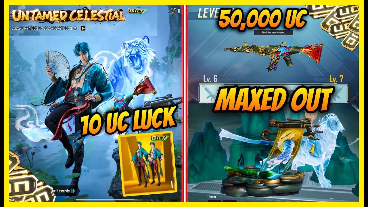 NEW TIGER M416 CRATE OPENING BGMI | UNTAMED CELESTIAL CRATE OPENING BGMI | SHERRR