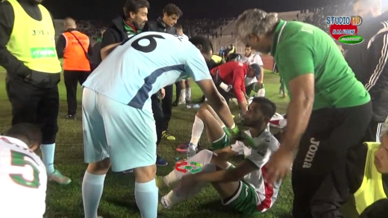 كواليس مبارة اتحاد بلعباس مع اتحاد الجزائر usmba studioalaaeddinehd