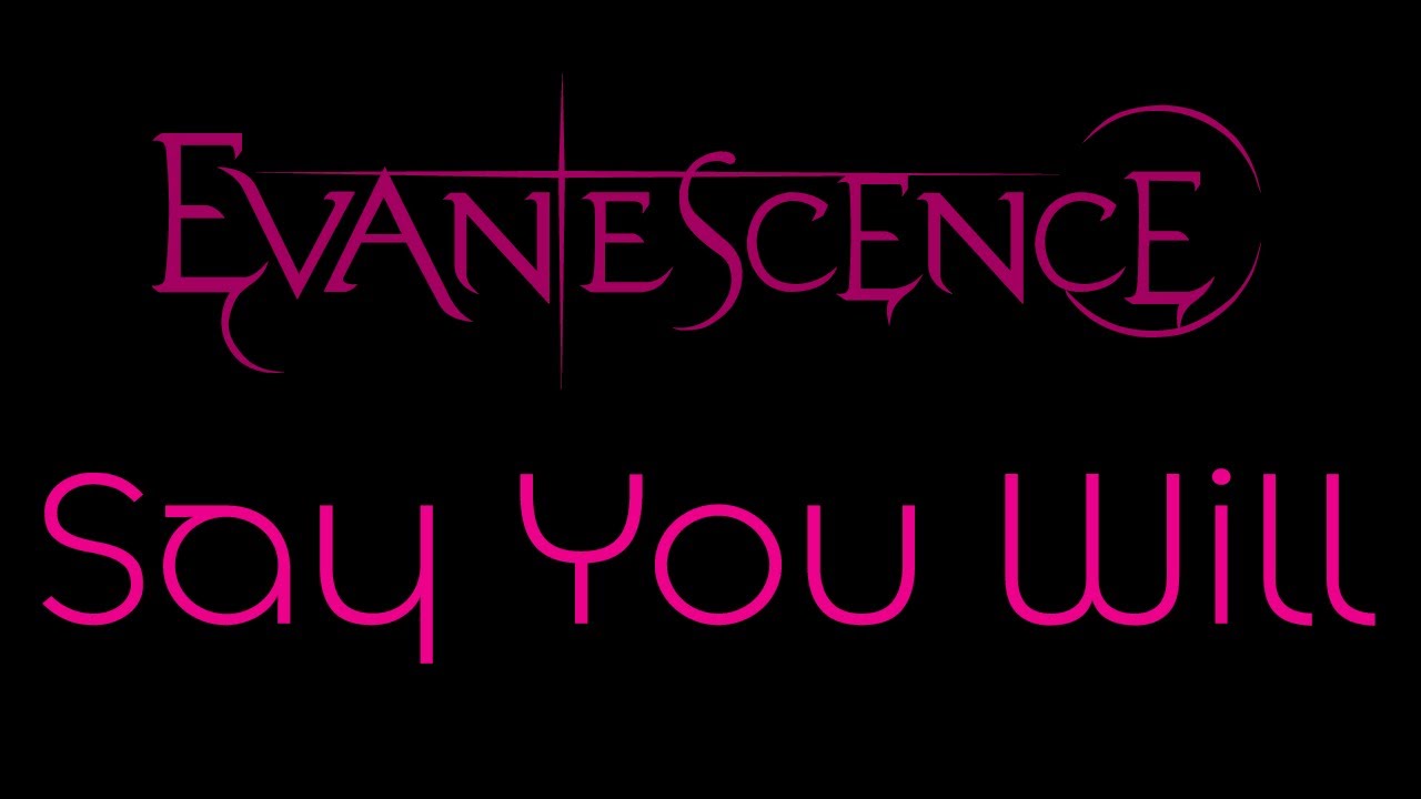 Evanescence - Say You Will Lyrics (Evanescence)
