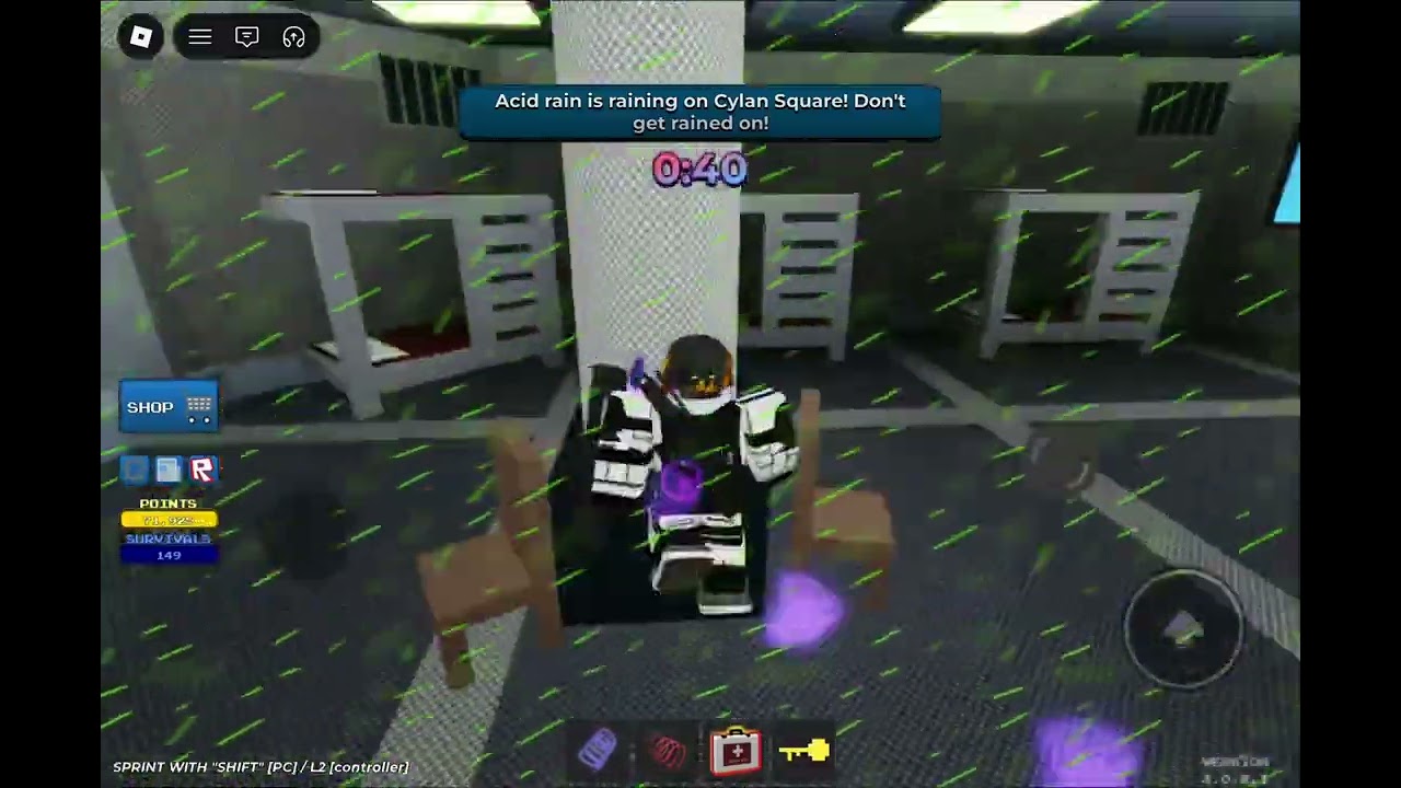 Roblox Disaster Warning Acid Rain 