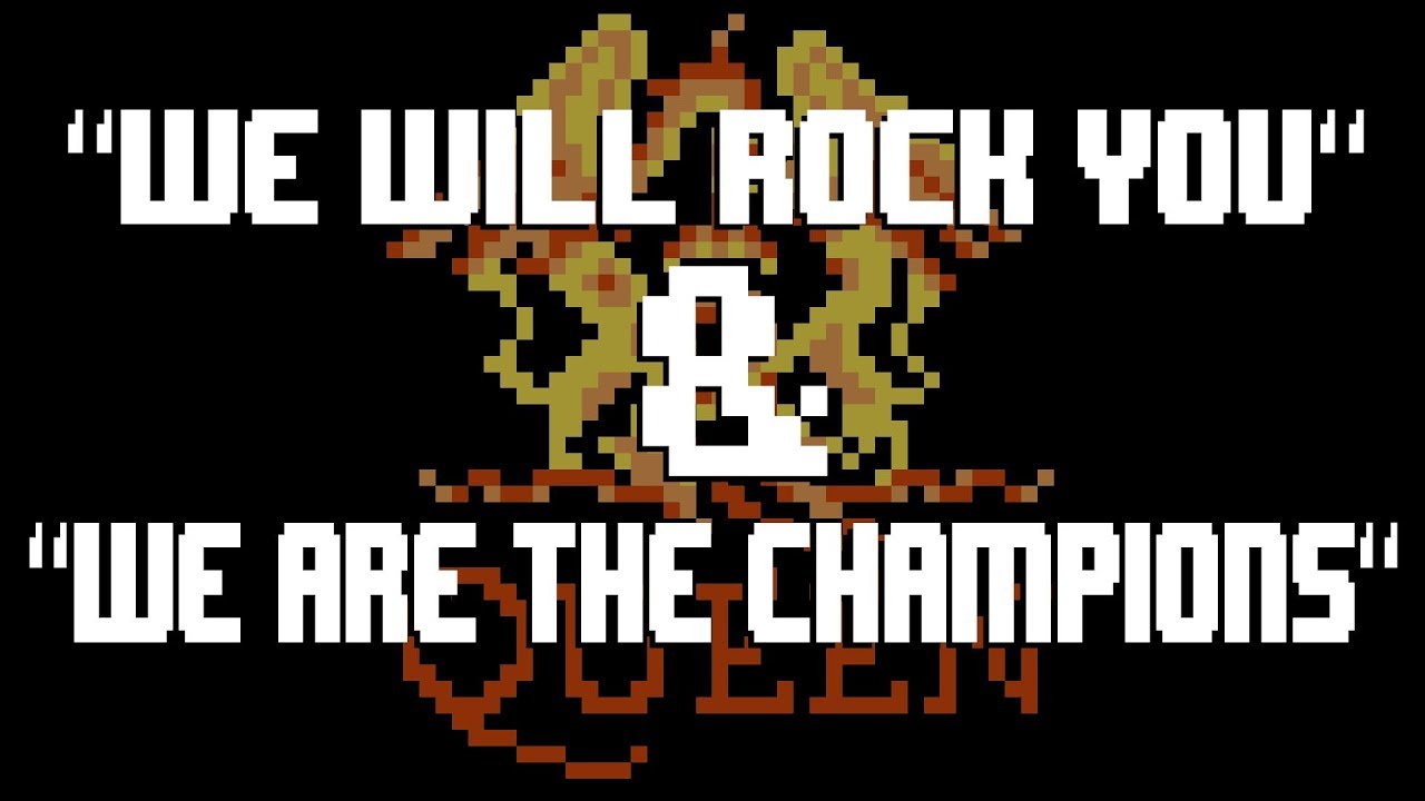 We Will Rock You & We Are The Champions [8 Bit Tribute to Queen & The Bohemian Rhapsody Movie]