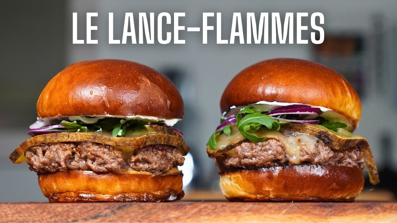 UN BURGER POUR LES FOUS DU PIMENT 🔥 sauce HABANERO maison