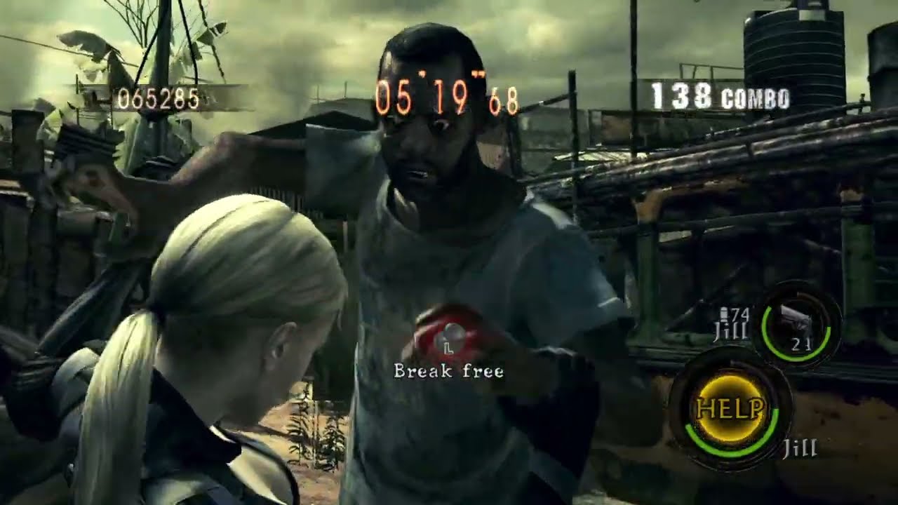 RESIDENT EVIL5 The Mercenaries With xTheAngelicLove- 🏵️🌼