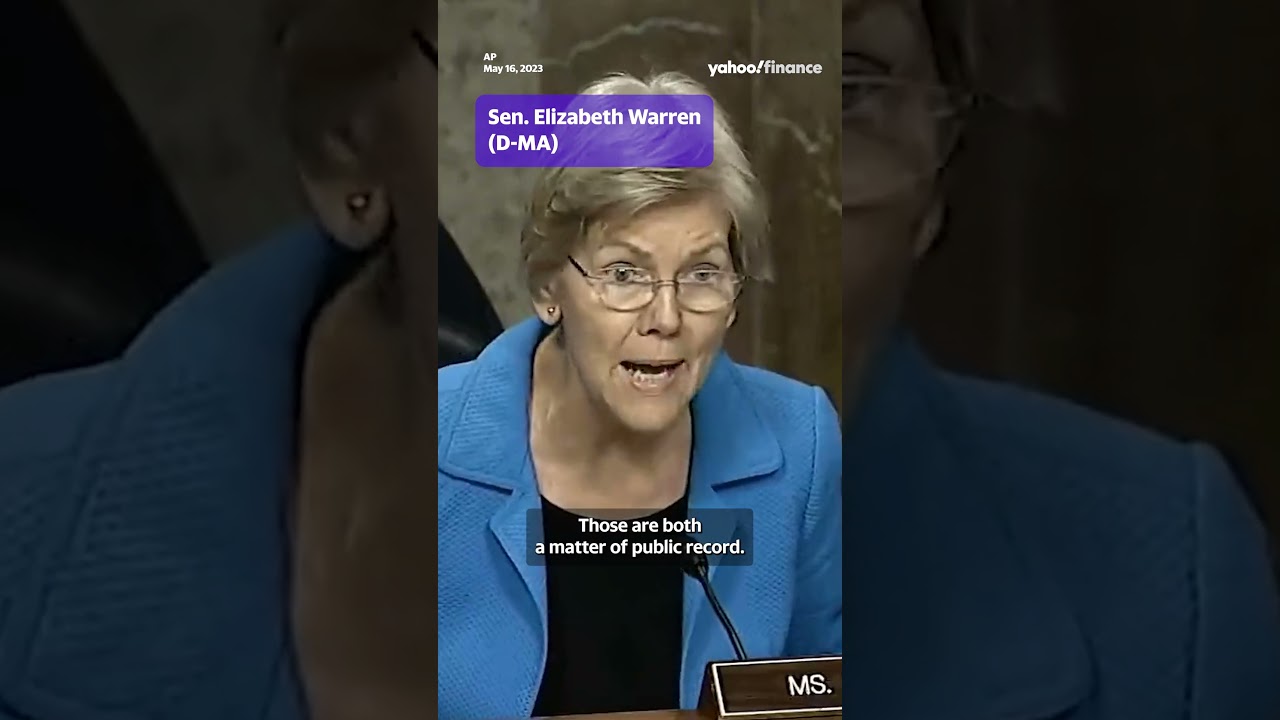 Sen. Warren addresses Fmr. Silicon Valley Bank CEO Greg Becker on the $20 billion FDIC fund 💵