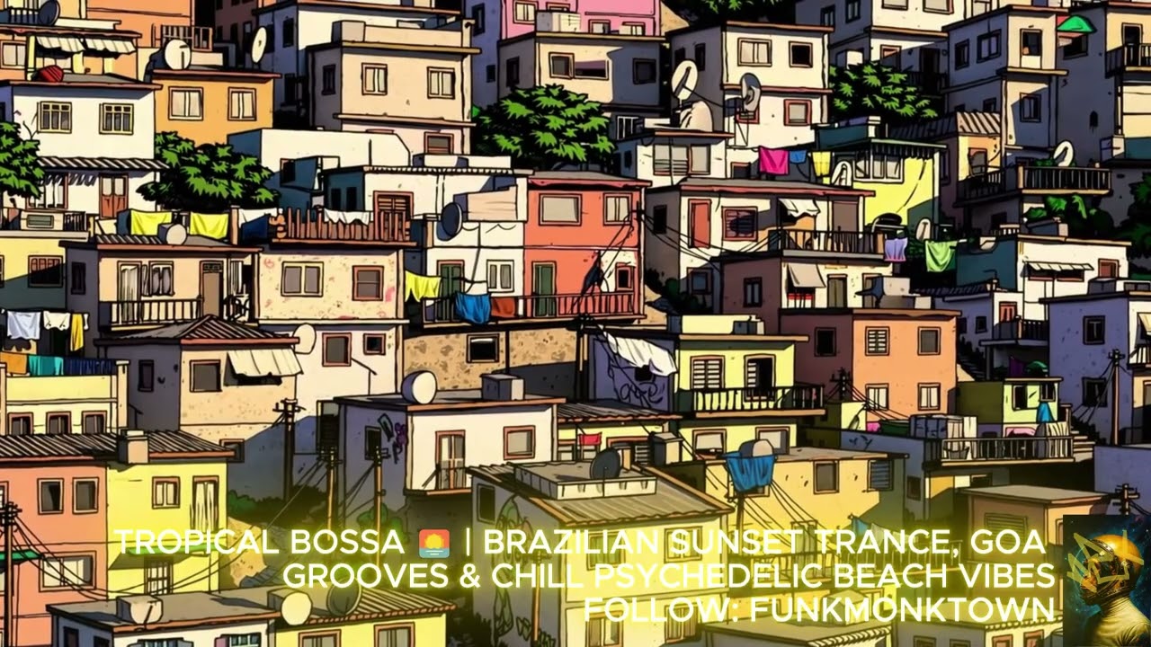 TROPICAL PSYTRANCE BOSSA 🌅 | BRAZILIAN SUNSET TRANCE, GOA GROOVES & CHILL PSYCHEDELIC BEACH VIBES