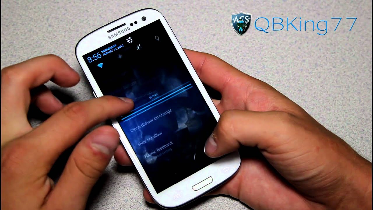CyanogenMod 10 JB Updated Rom Review on Sprint Samsung Galaxy S III