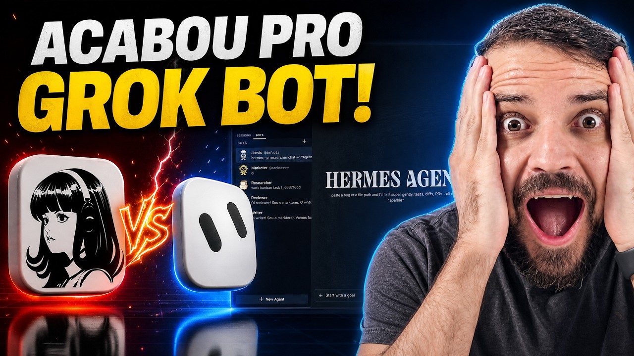 ATUALIZA&Ccedil;&Atilde;O: Hermes ACABOU de ganhar um Grok Bot/Buzz integrado