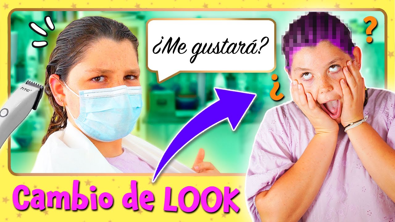 Mi Nuevo CAMBIO de LOOK 💇‍♀️ ¡Me hago TRENCITAS! ¿ME TIÑO el PELO de COLORES? o ¿ME CORTO EL PELO? 😱