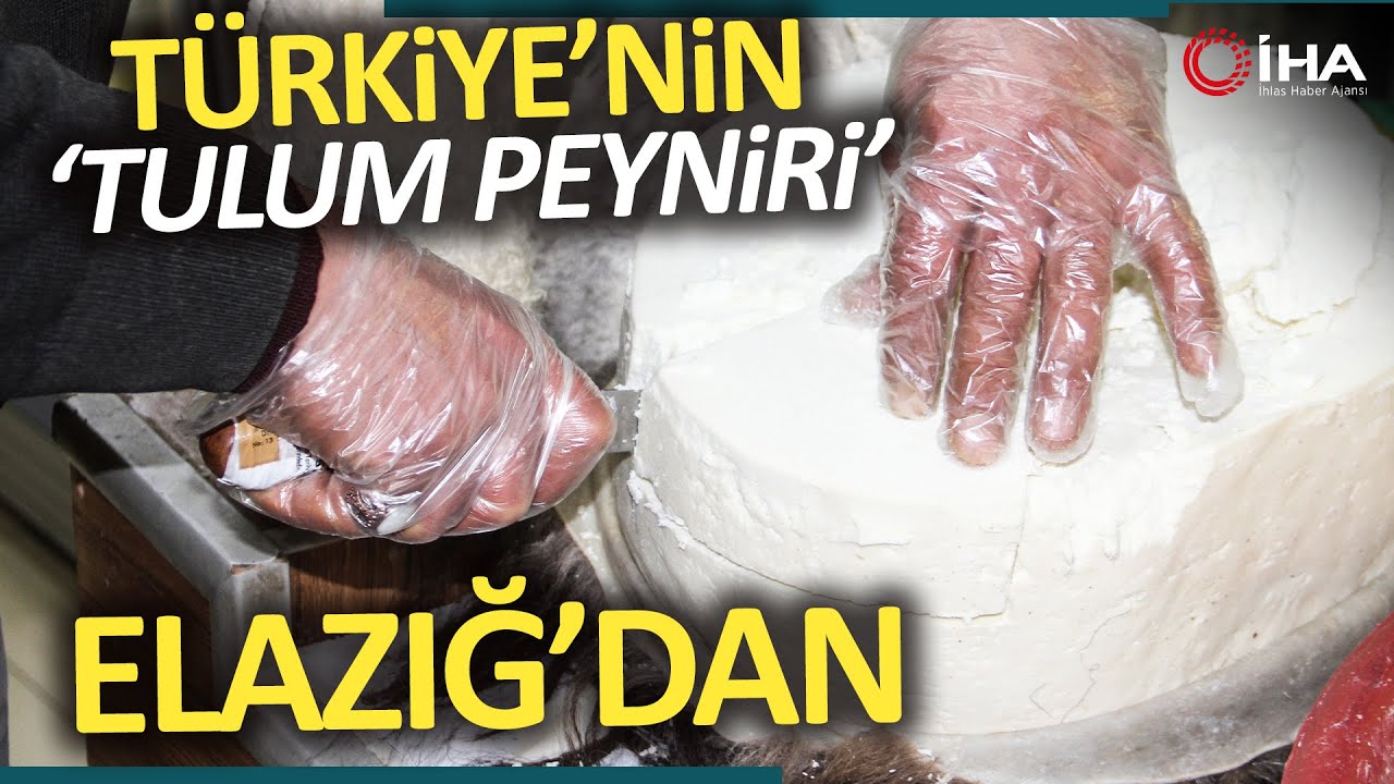 Elazığ’ın Meşhur Tulum Peynirinin Ünü Ülkeyi Aştı