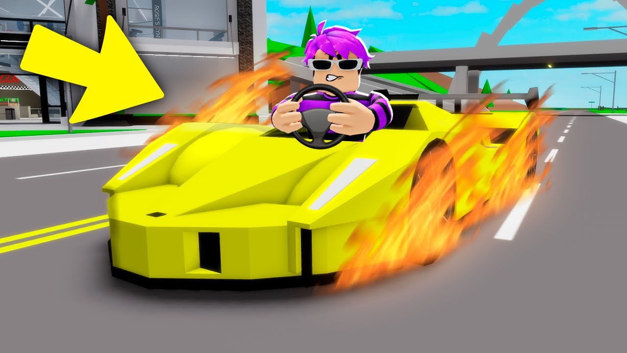 I BECAME A RACE CAR DRIVER in BROOKHAVEN