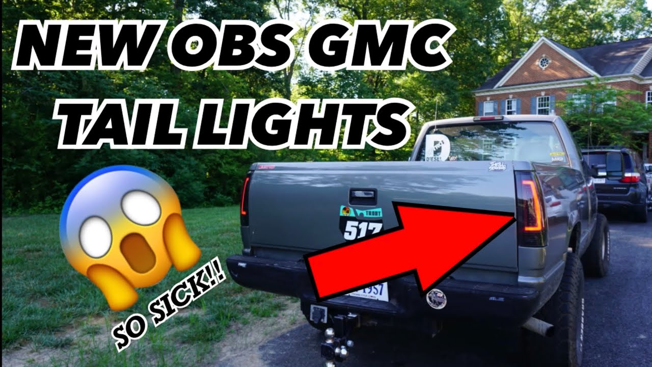 OBS CHEVY/GMC LED TAIL LIGHTS