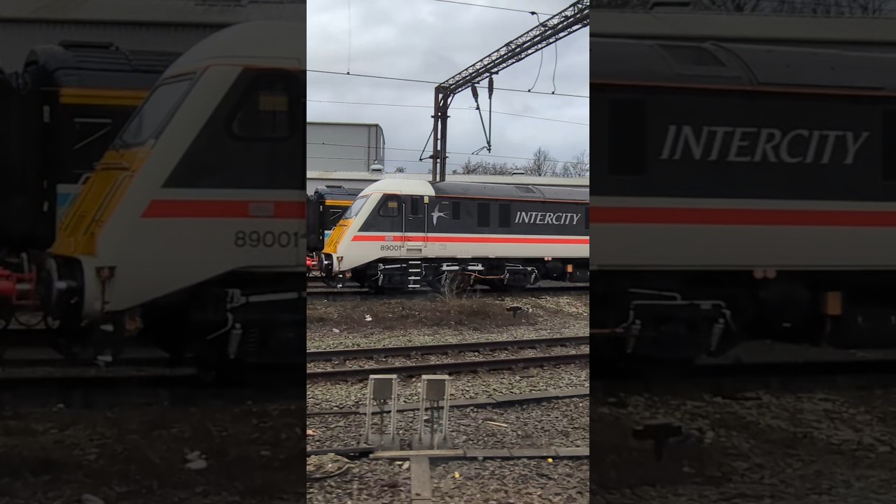 Passing LSL Crewe BR Intercity 89001 Avocet