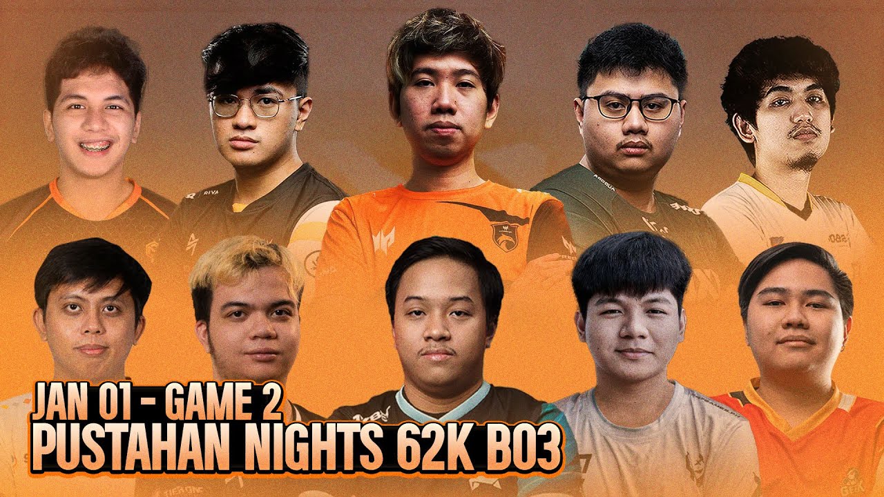 JAN 1 PUSTAHAN NIGHTS 57K GAME 2 - KUKU, ARMEL, GABBI, JWL, JG VS PALOS, LEWIS, RAVEN, JING, ERICE
