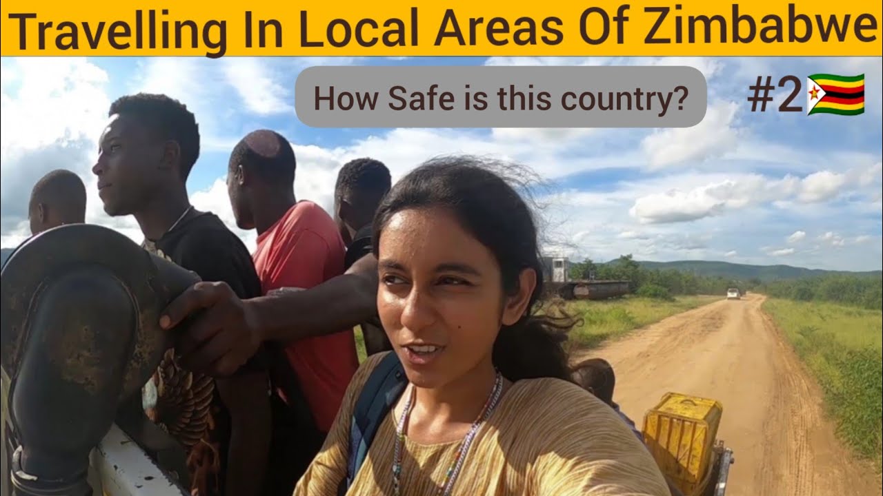 Solo Indian Girl In Off Beat African Village | Zimbabwe 🇿🇼