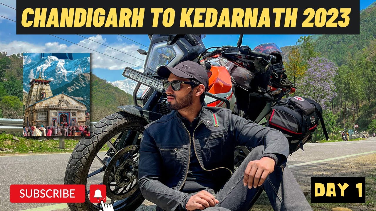 Chandigarh To Kedarnath 2023 | Kedarnath on Bike | Ep1