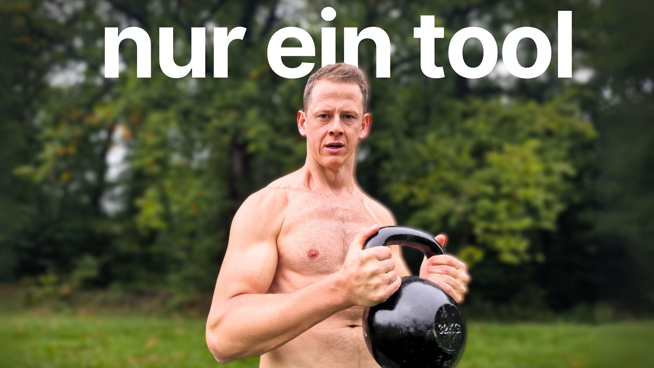1 Kettlebell ist ALLES was du brauchst