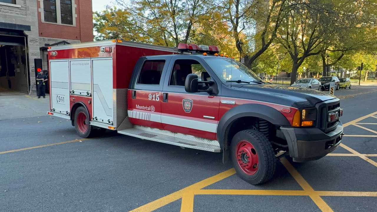 MONTREAL emergency services in action for October 2025