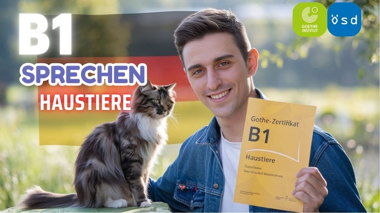 قبولی B1 Sprechen: حیوان خانگی  🐕🐈 | Haustiere (گوته و ÖSD)