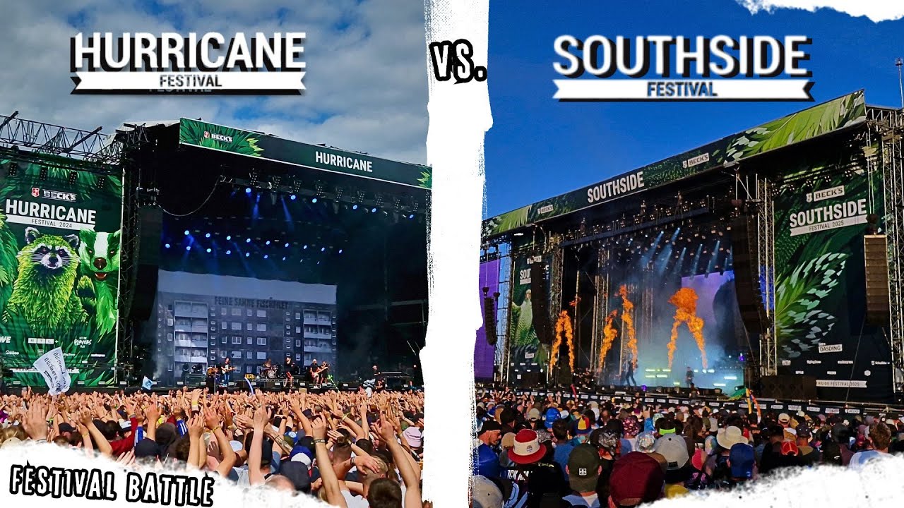 HURRICANE gegen SOUTHSIDE - wer gewinnt?! | Festival Battle