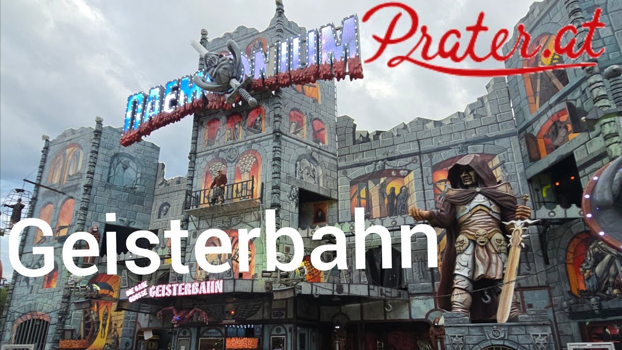 Daemonium Geisterbahn - Blume - Prater Wien Onride POV 2025