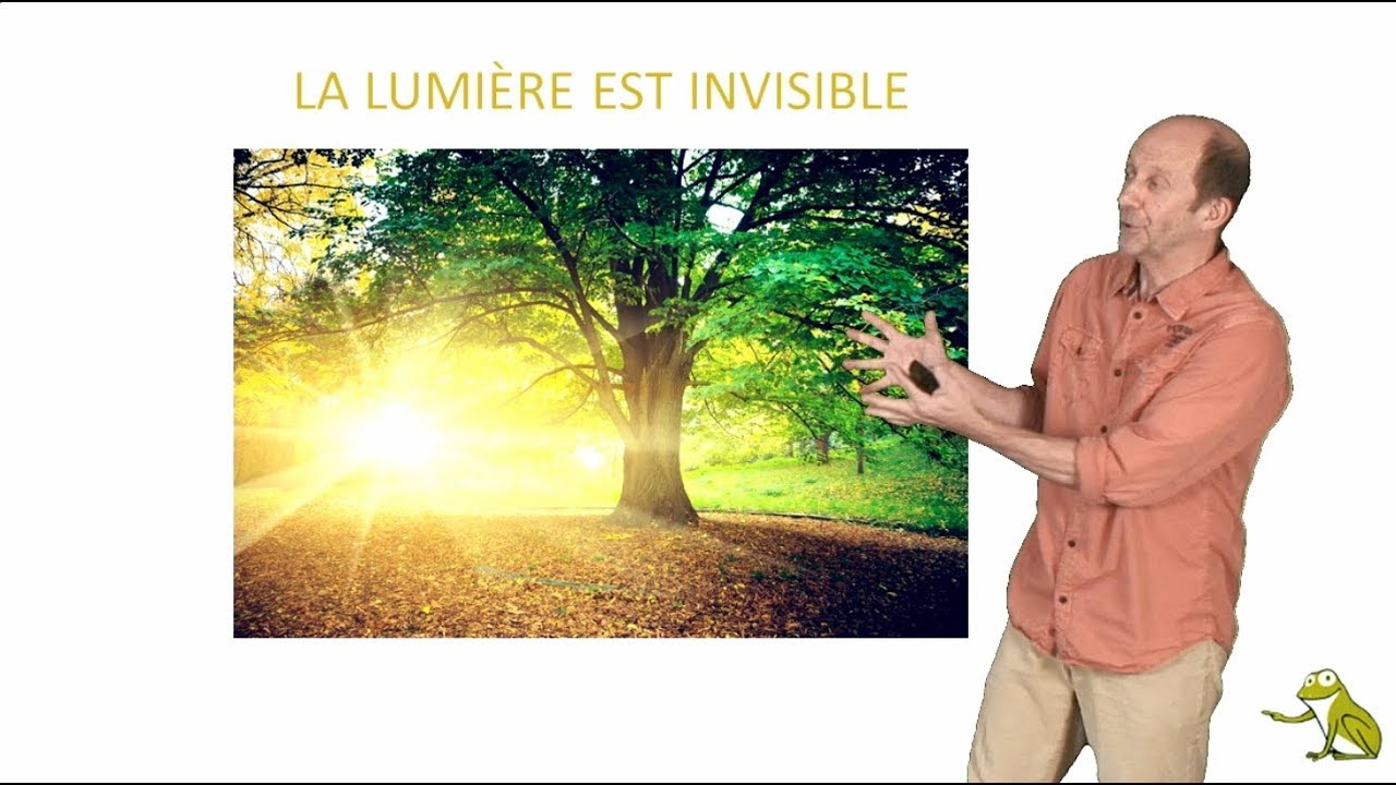 La lumière est invisible