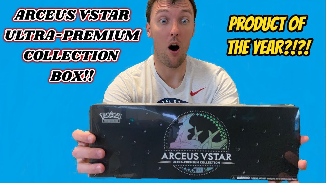 Я открыл НОВУЮ КОЛЛЕКЦИОННУЮ КОРОБКУ ARCEUS VSTAR ULTRA PREMIUM!! Рейтинг и обзор!