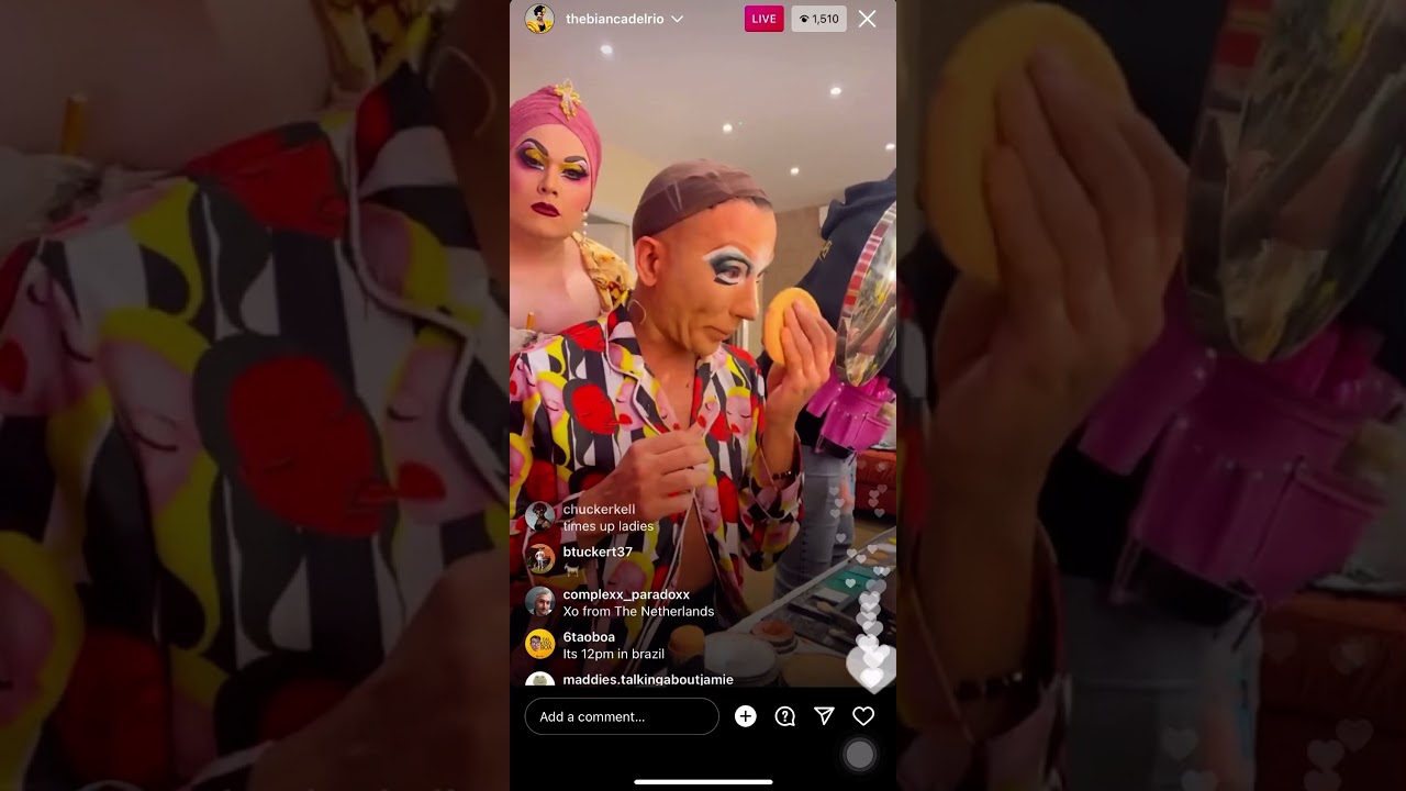 BIANCA DEL RIO INSTAGRAM LIVE 8Jan2022