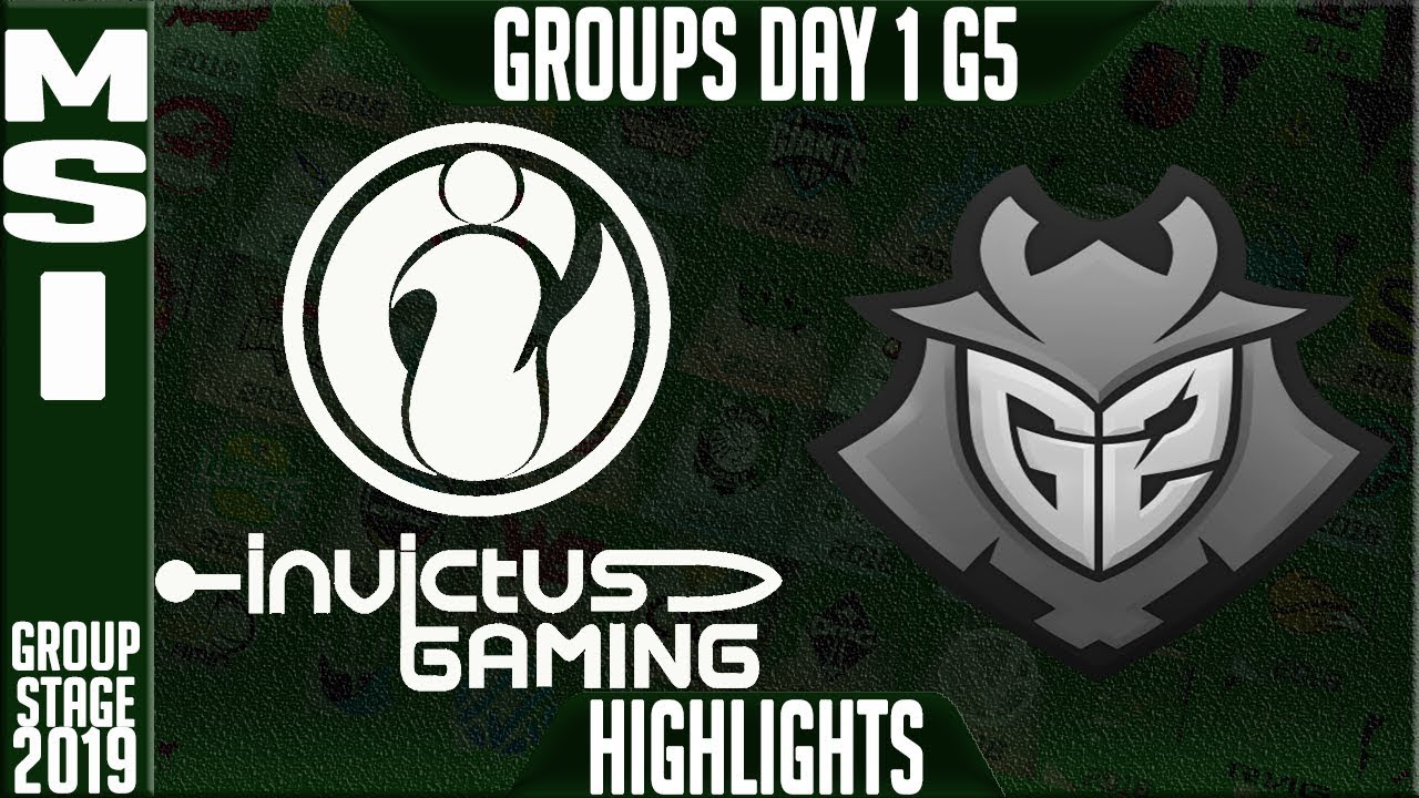 IG vs G2 Highlights | MSI 2019 Group Stage Day 1 | Invictus Gaming vs G2 Esports