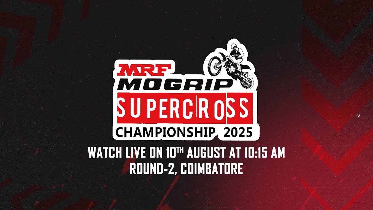 MRF MOGRIP NATIONAL SUPERCROSS CHAMPIONSHIP 2025,  ROUND-2 COIMBATORE