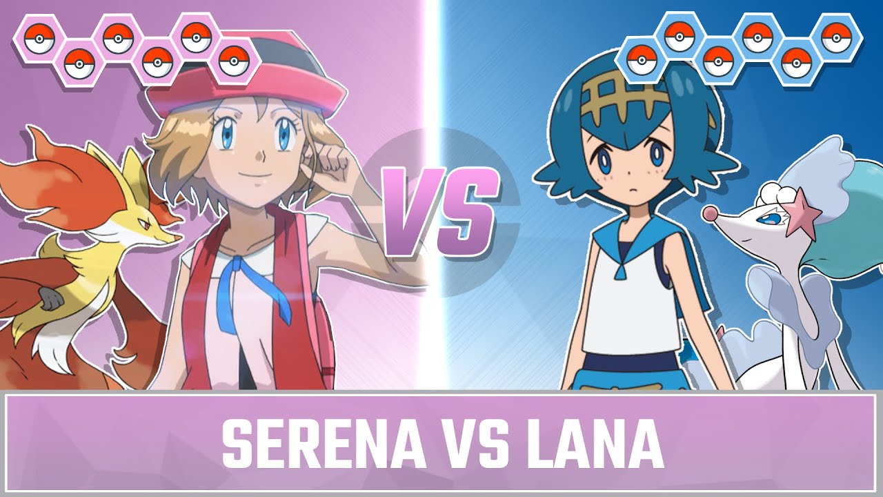 Pokemon Battle: Serena vs Lana
