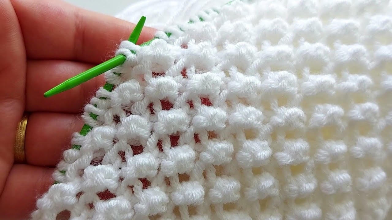 Easy And Beautiful knitting pattern🫠