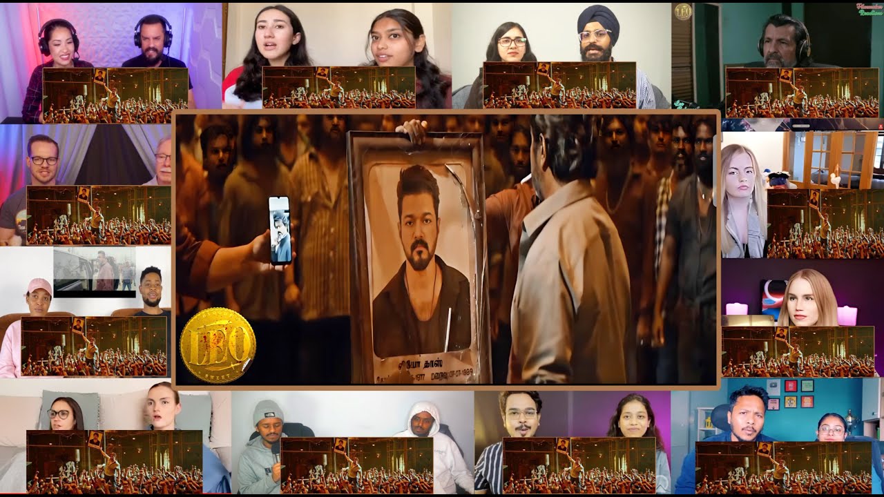 LEO - Interval Scene Reaction Mashup 🔥 | Foreigners react to leo movie | leo movie reaction