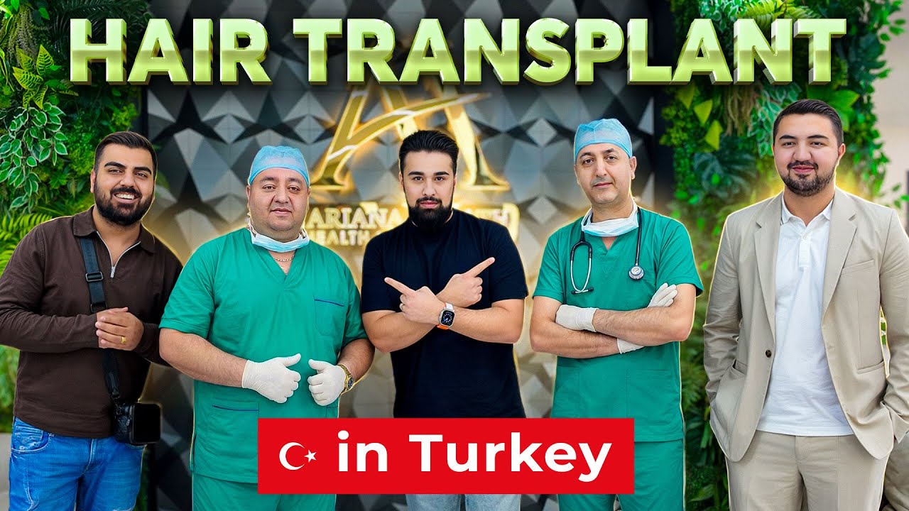 We Got a Hair Transplant | What Really Happens During the Procedure in Turkey | کاشت مو در ترکیه