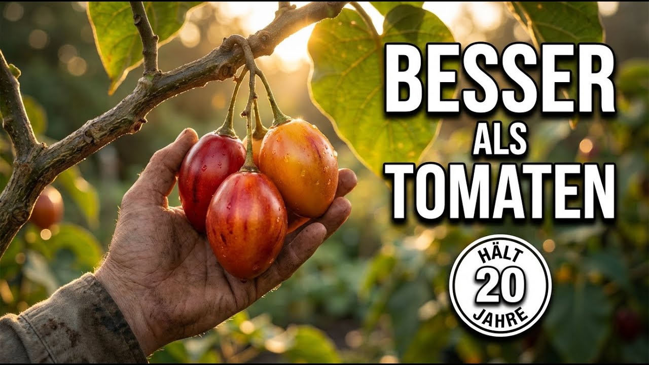 Besser als Tomaten: Produziert 20 Jahre lang und leidet nicht unter Schädlingen