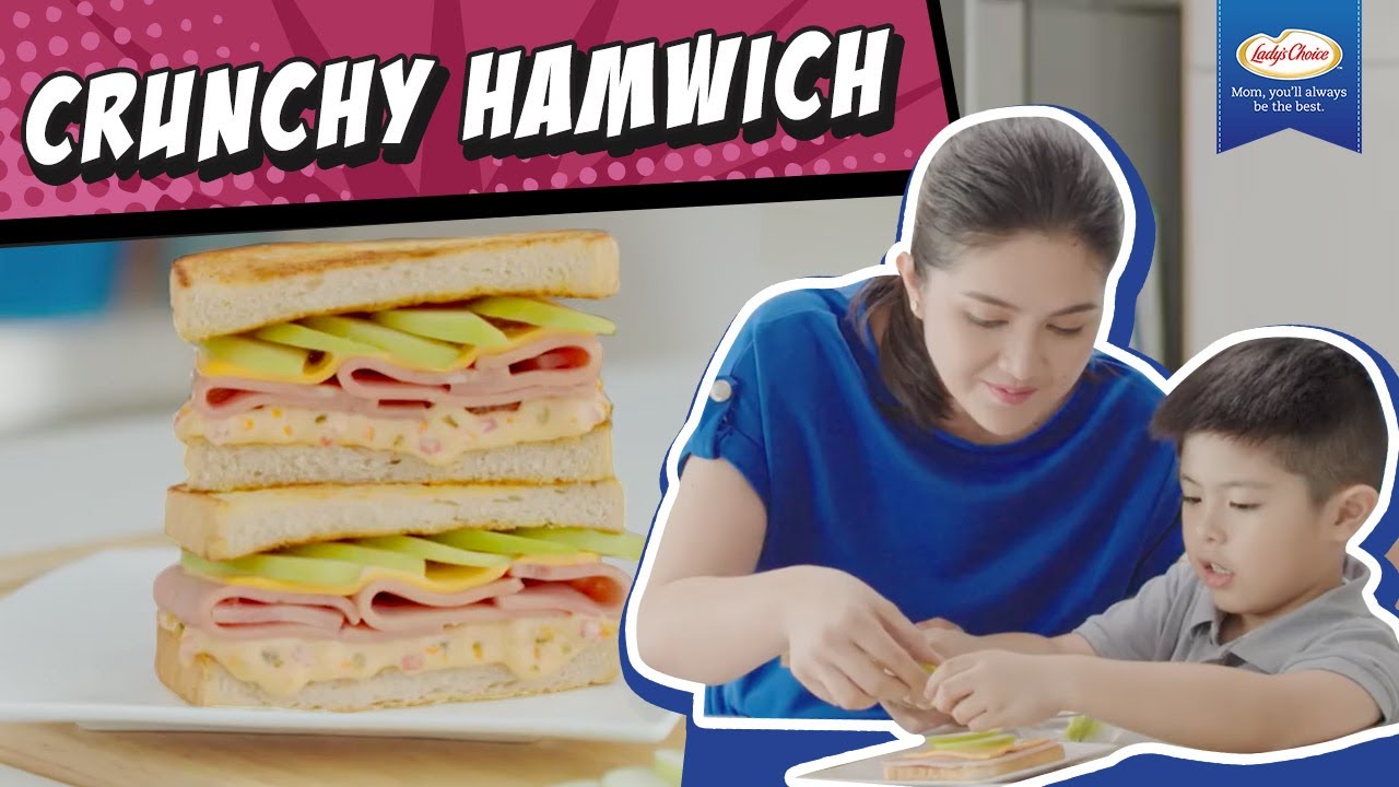Crunchy Hamwich with Dimples and Alonzo