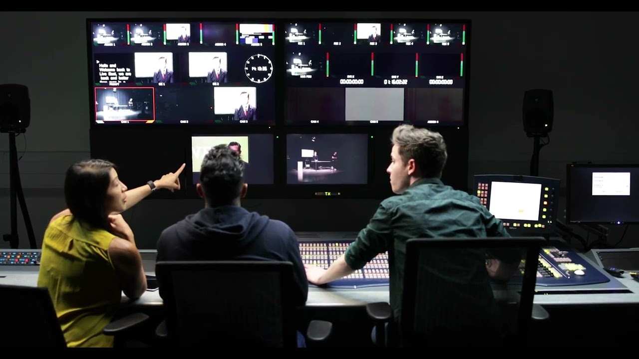 4K People in the News studio | Free Stock Video Footage [ No Copyright ]