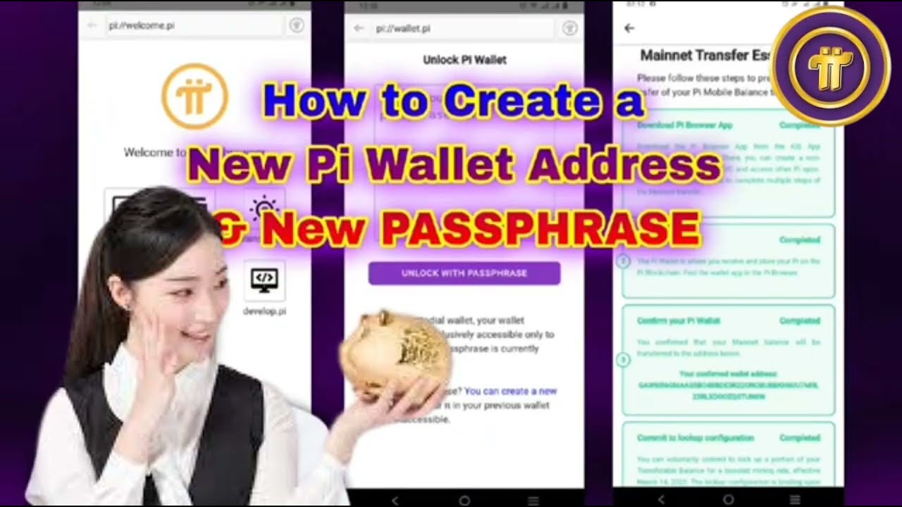 How to Create a New Pi Wallet Address