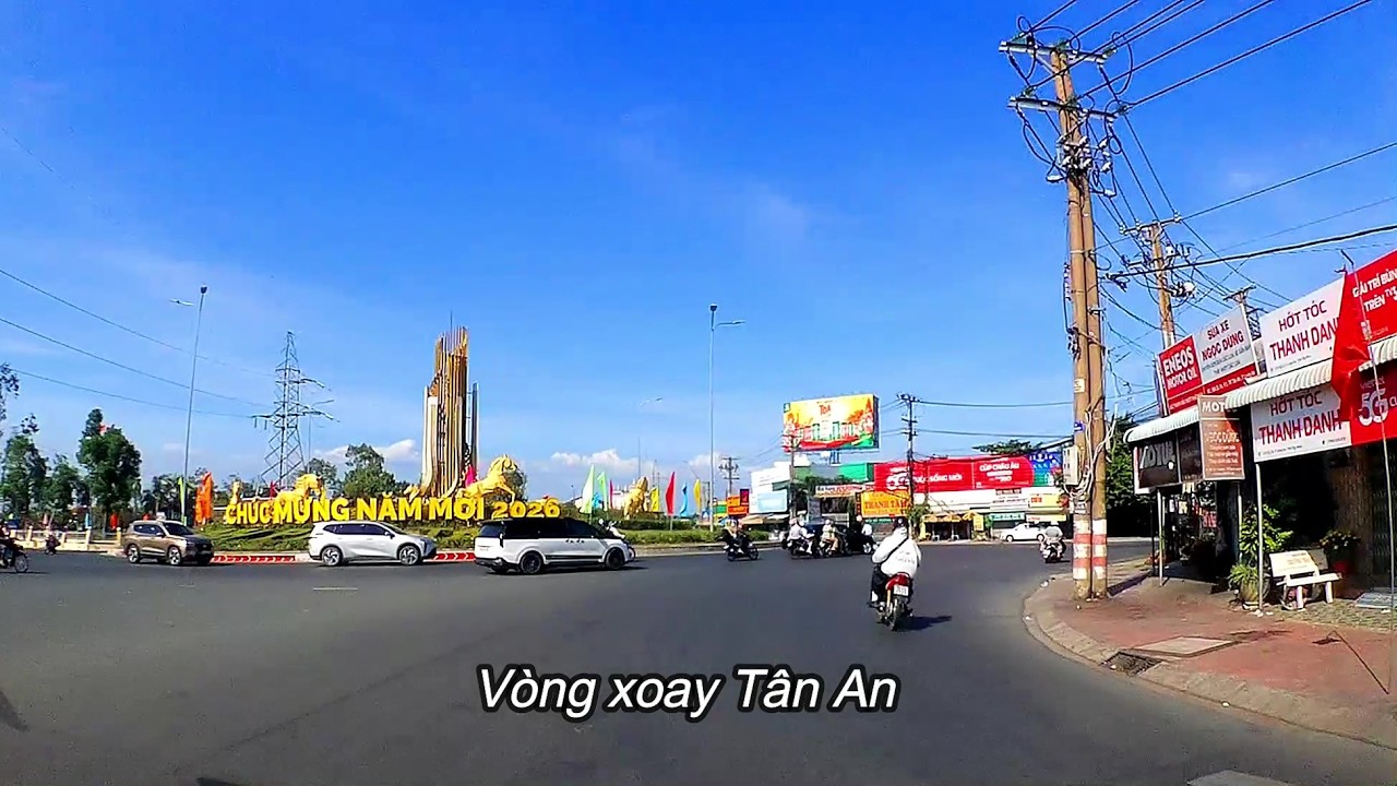 Từ Tp. Tân An đến Cầu vượt Nguyễn Văn Linh, Tp. Hcm