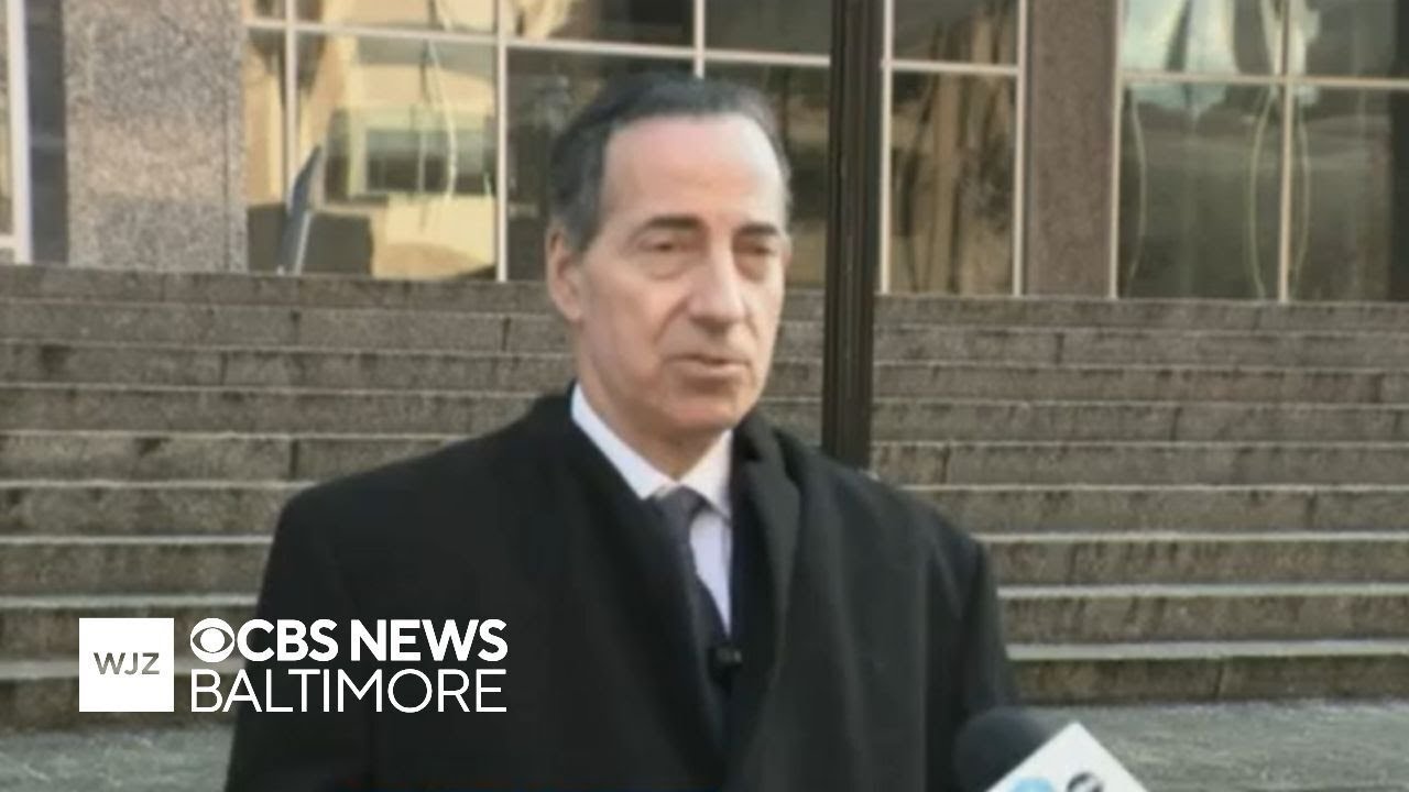Maryland Congressman Jamie Raskin visits ICE detainees at Baltimore facility